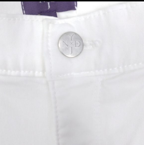 NWOT NDYJ Cropped Spring White Jeans - Picture 7 of 7
